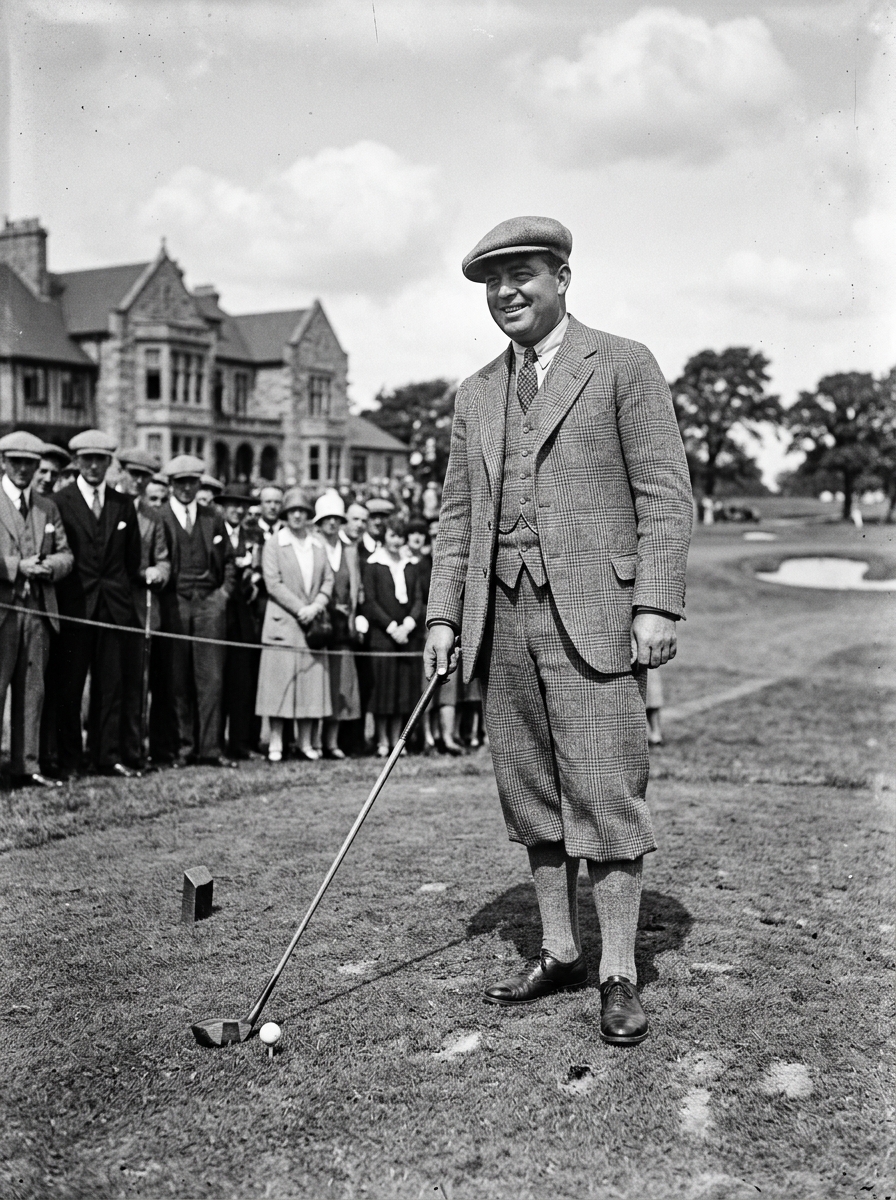 월터 헤이건 (Walter Hagen) 실제 역사 사진